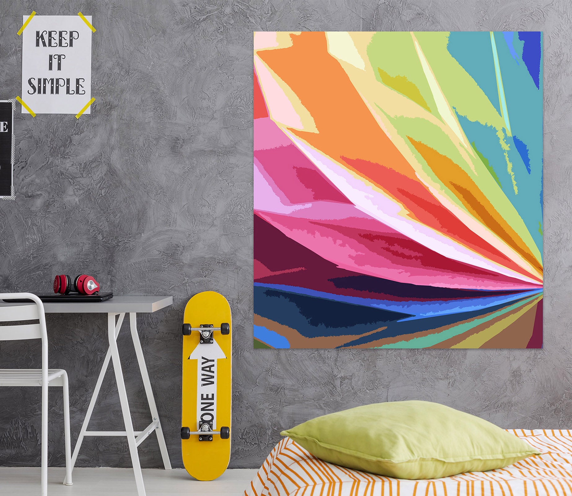 3D Colored 71127 Shandra Smith Wall Sticker