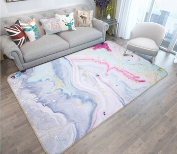3D Layered Wave Painting 66 Non Slip Rug Mat Mat AJ Creativity Home 