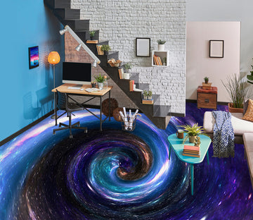 3D Rich Galaxy Vortex 1128 Floor Mural  Wallpaper Murals Self-Adhesive Removable Print Epoxy