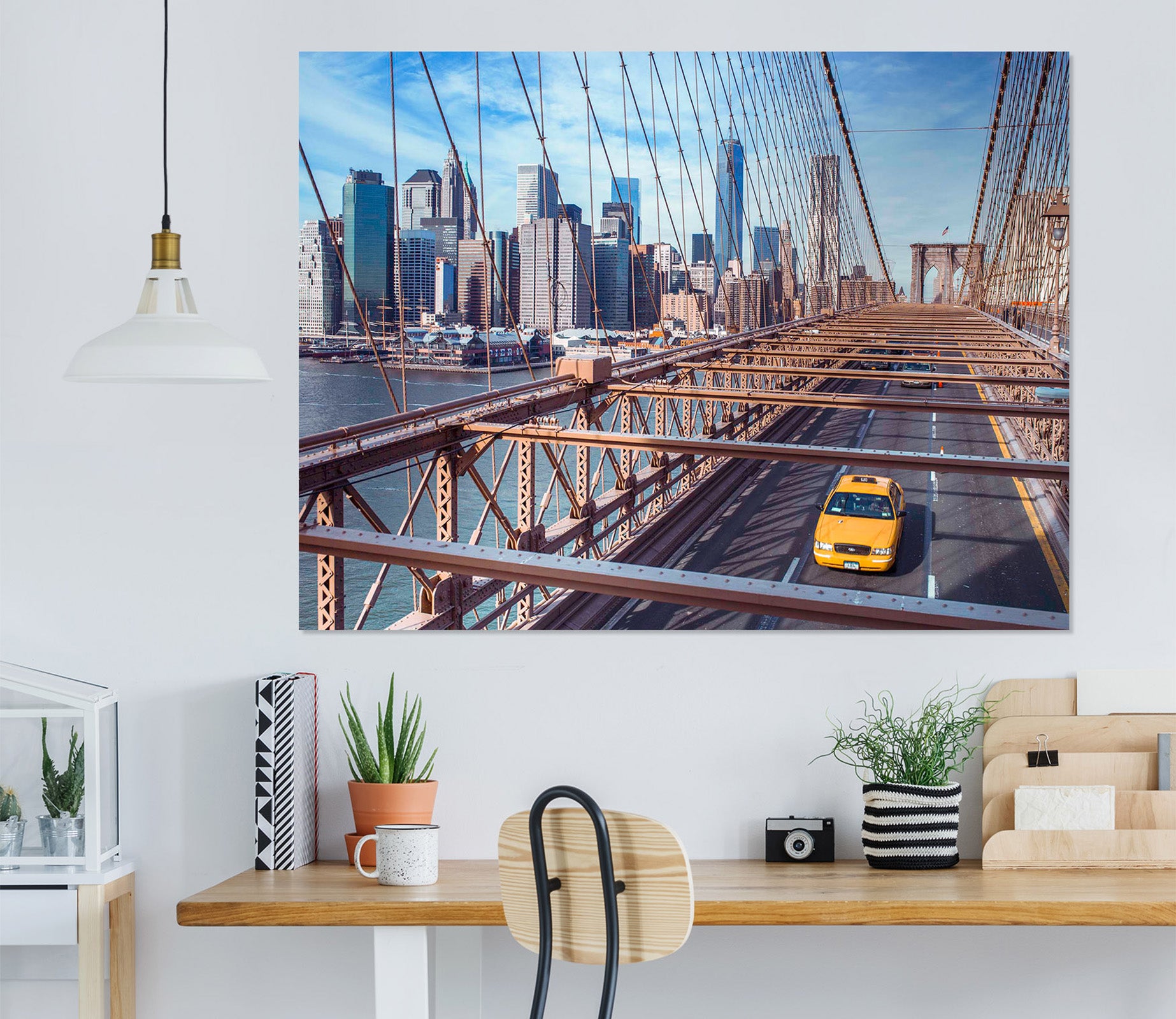 3D Sea Bridge 029 Assaf Frank Wall Sticker