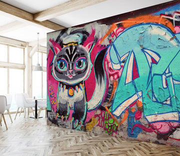 3D Color Parrot 1469 Wall Murals