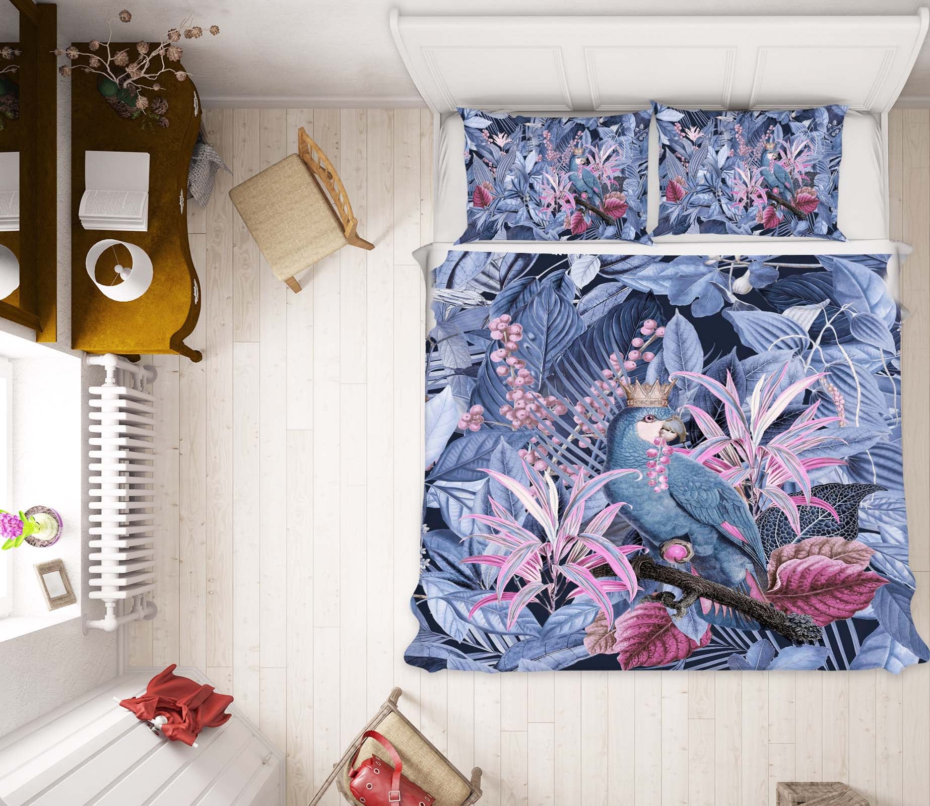 3D Night Forest 104 Andrea haase Bedding Bed Pillowcases Quilt