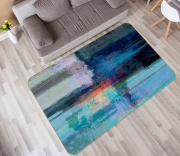 3D Lake Light 1003 Michael Tienhaara Rug Non Slip Rug Mat