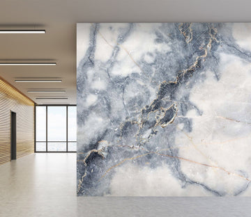 3D Blue and gray marble 20 Wall Murals Wallpaper AJ Wallpaper 