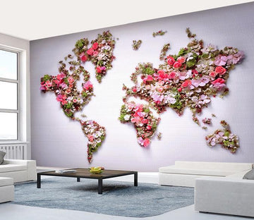 3D Flower 139 Wall Murals Wallpaper AJ Wallpaper 2 