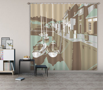 3D Padstow 048 Steve Read Curtain Curtains Drapes