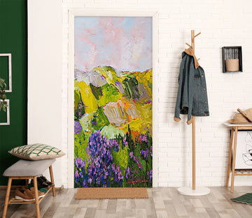 3D Lawn Hillside Painting 9382 Allan P. Friedlander Door Mural