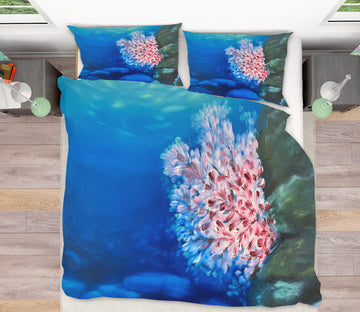 3D Pink Coral Sea 97105 Marina Zotova Bedding Bed Pillowcases Quilt