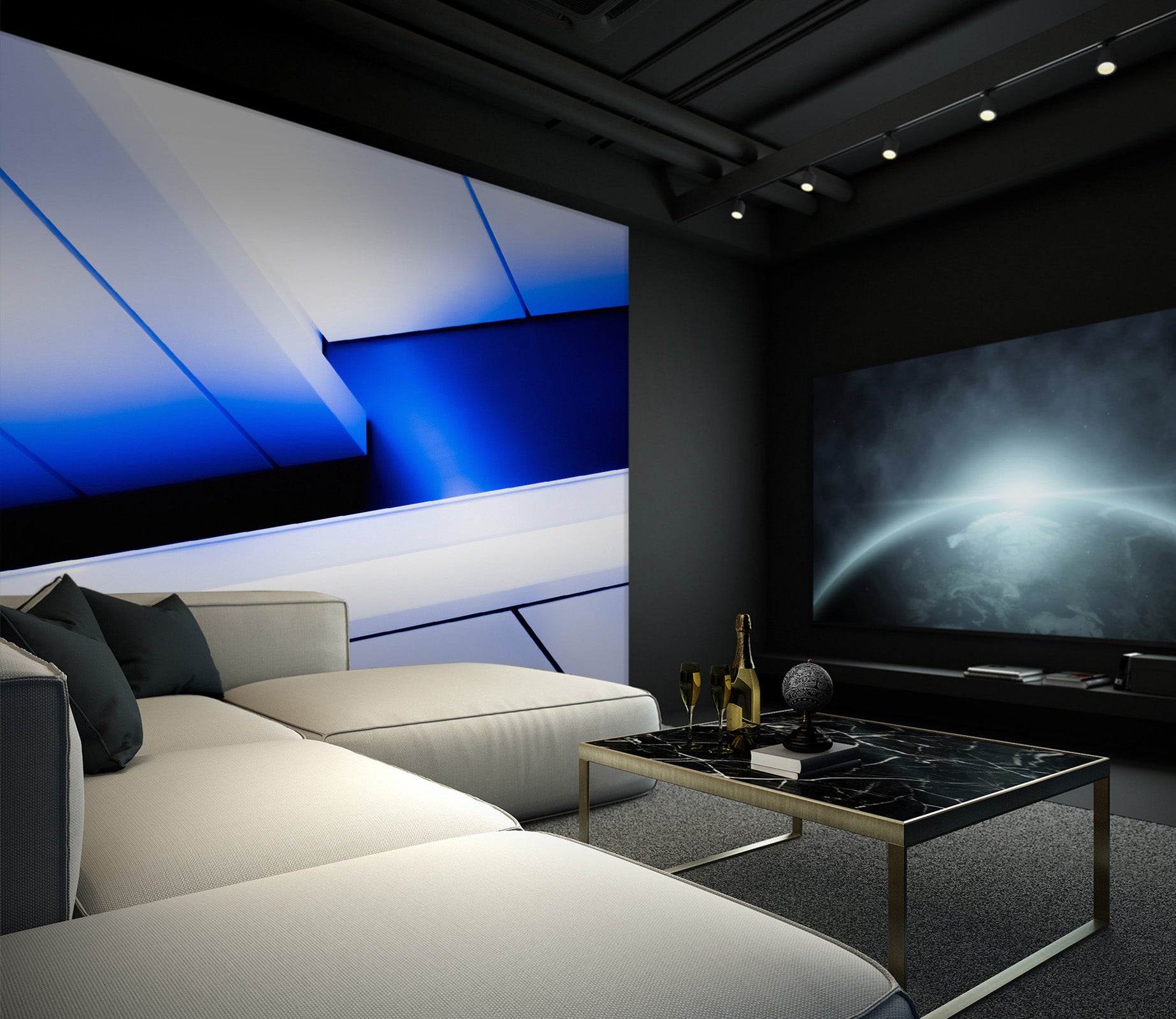 3D Modern Style 115 Noirblanc777 Wall Mural Wall Murals