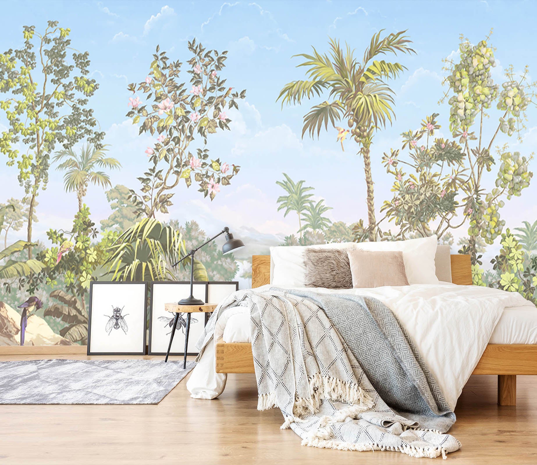 3D Banana Leaf 1505 Wall Murals