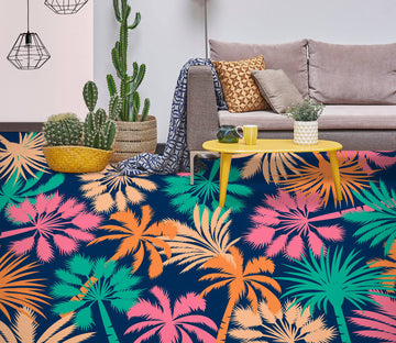 3D Coconut Tree Painting 1191 Floor Mural  Wallpaper Murals Self-Adhesive Removable Print Epoxy