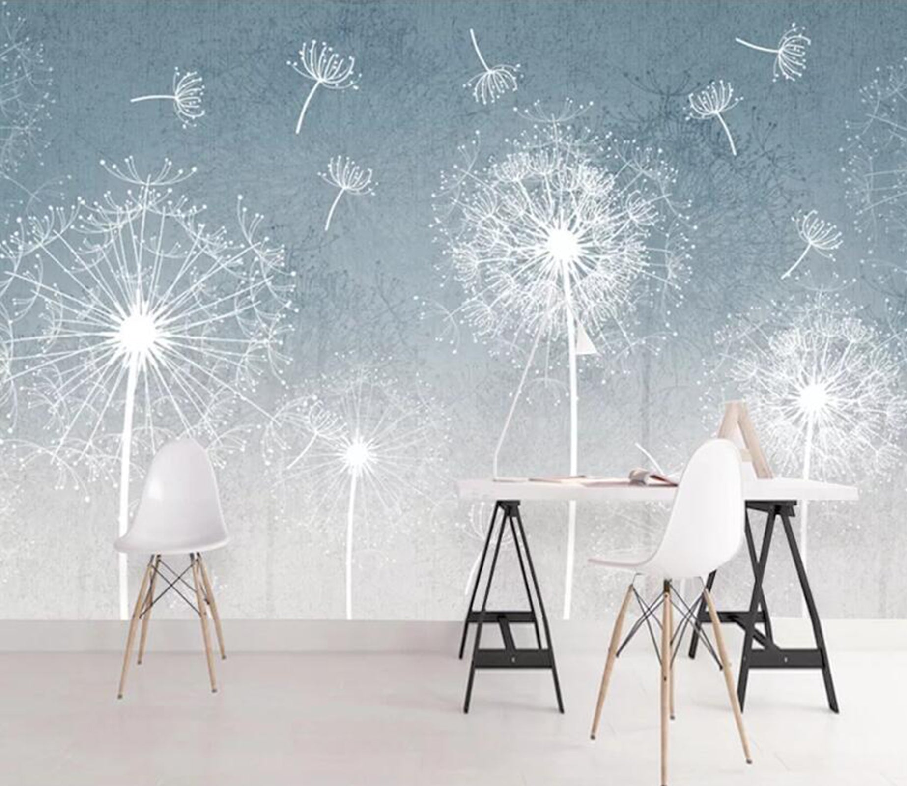 3D Dandelion WC70 Wall Murals Wallpaper AJ Wallpaper 2 