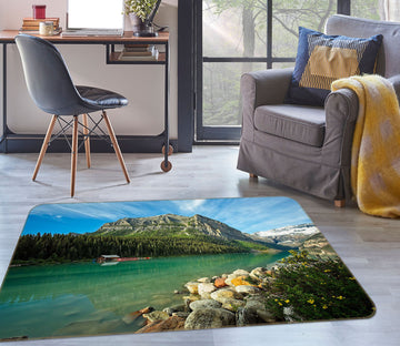 3D Sunny Lake 1113 Kathy Barefield Rug Non Slip Rug Mat