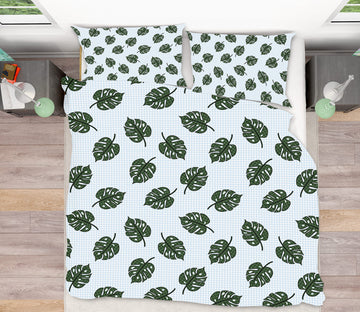 3D Leaves Pattern 10994 Kashmira Jayaprakash Bedding Bed Pillowcases Quilt