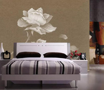 3D White Lotus WG05 Wall Murals Wallpaper AJ Wallpaper 2 