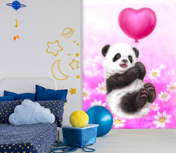 3D Balloon Panda 5488 Kayomi Harai Wall Mural Wall Murals