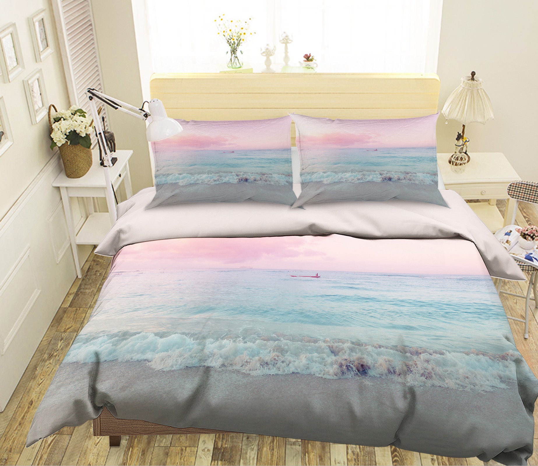 3D Sea And Sky 2006 Noirblanc777 Bedding Bed Pillowcases Quilt