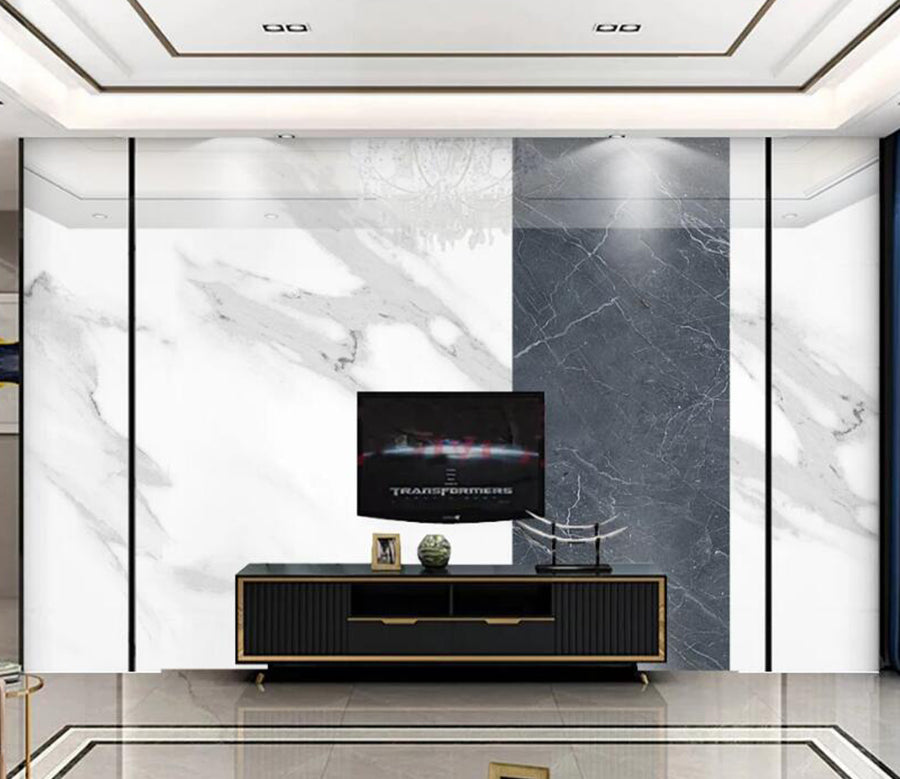 3D Texture Black And White 168 Wall Murals