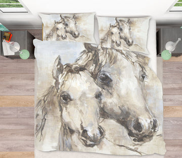 3D Painted Horse 022 Debi Coules Bedding Bed Pillowcases Quilt