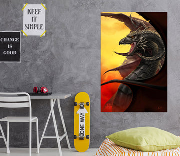 3D Dragon 5115 Tom Wood Wall Sticker