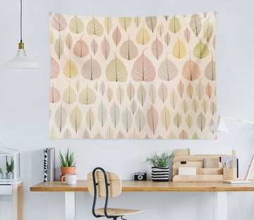 3D Leaf Pattern 11682 Assaf Frank Tapestry Hanging Cloth Hang