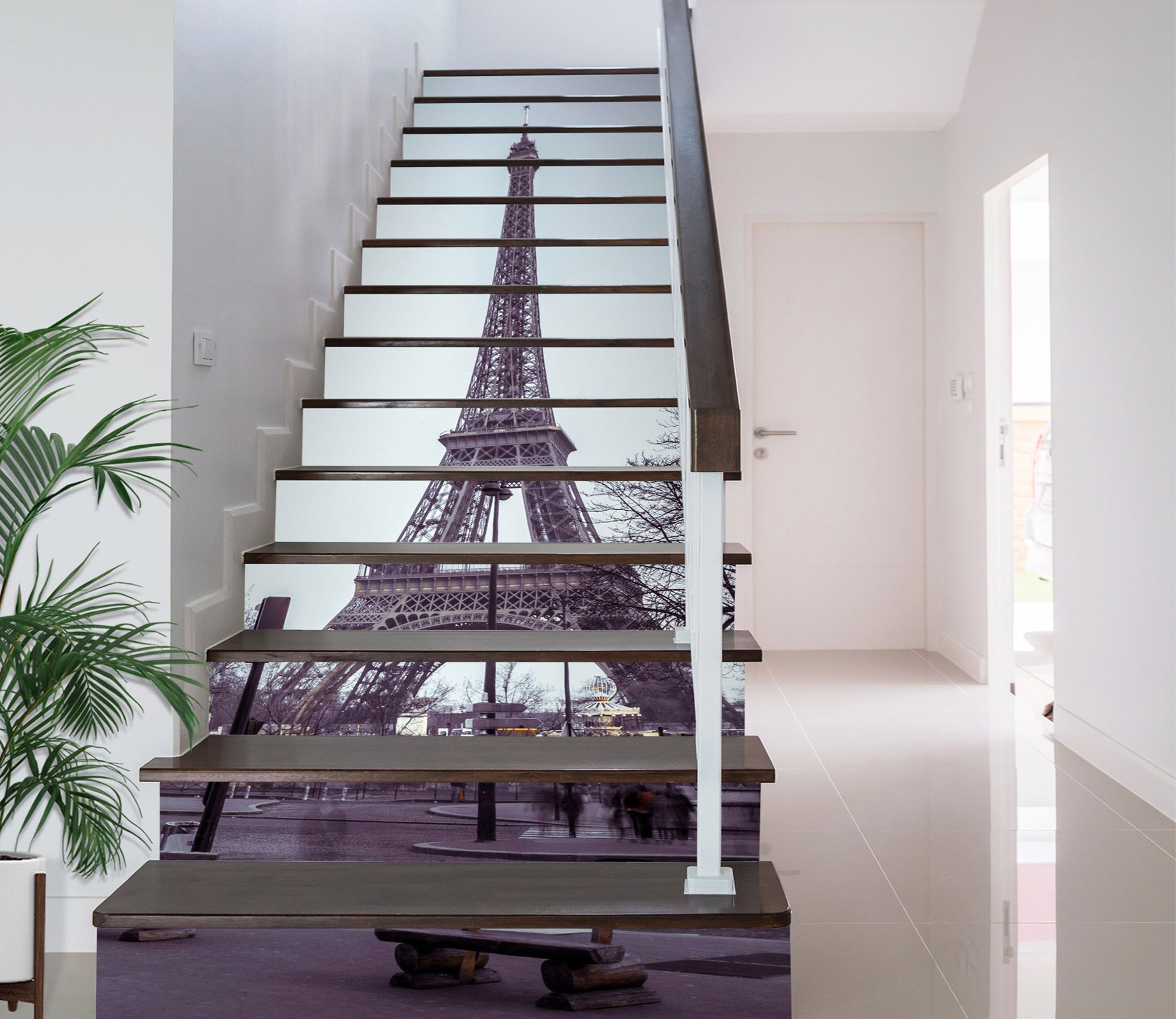 3D Eiffel Tower 10915 Assaf Frank Stair Risers