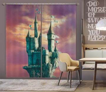 3D Sky Castle 7181 Ciruelo Curtain Curtains Drapes