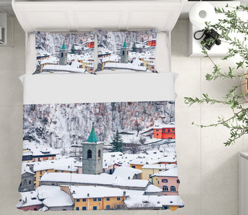 3D White World 2147 Marco Carmassi Bedding Bed Pillowcases Quilt