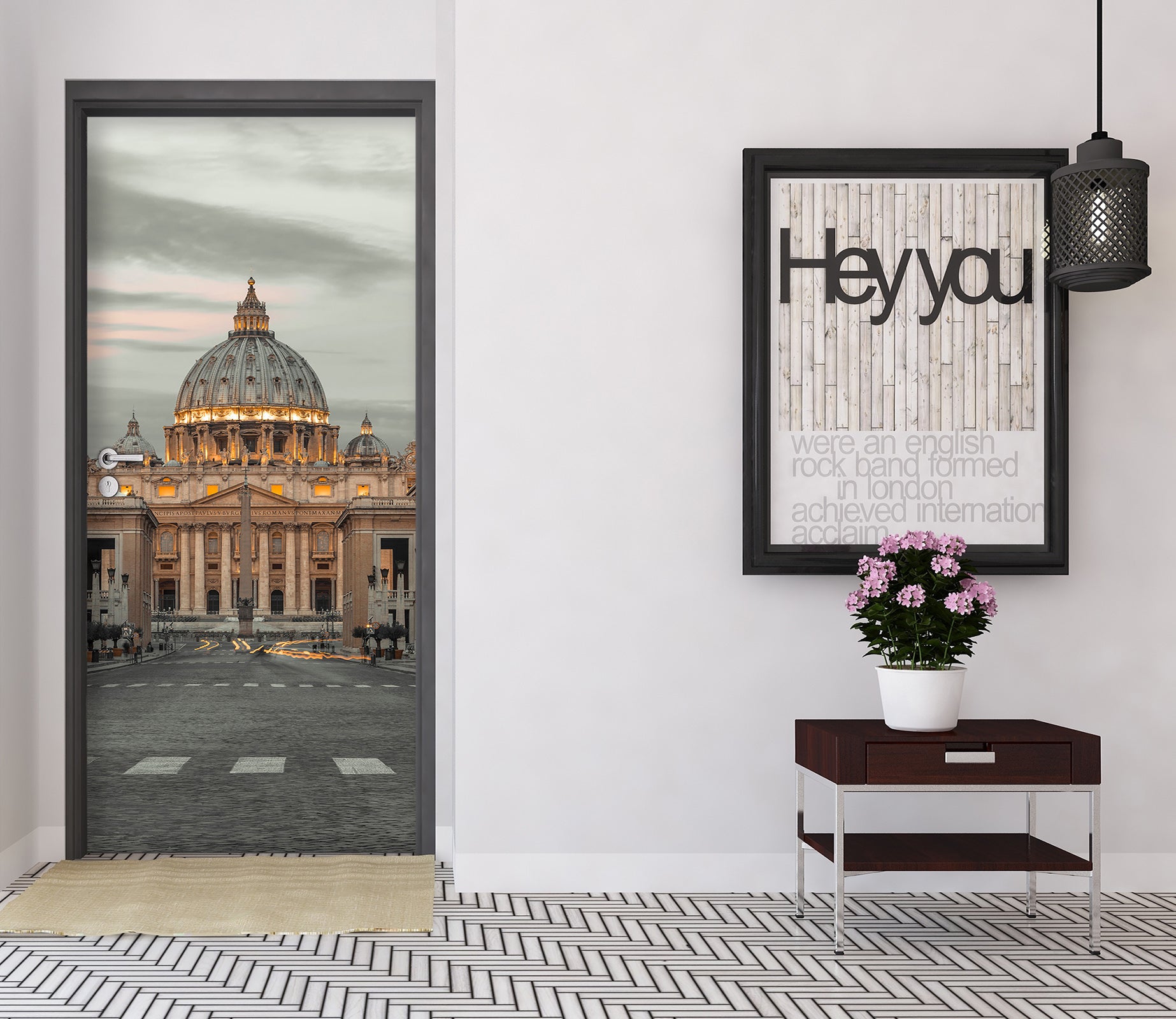 3D Building 10696 Assaf Frank Door Mural