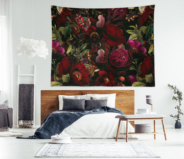 3D Red Flower 5367 Uta Naumann Tapestry Hanging Cloth Hang