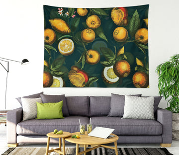 3D Yellow Fruit 5337 Uta Naumann Tapestry Hanging Cloth Hang