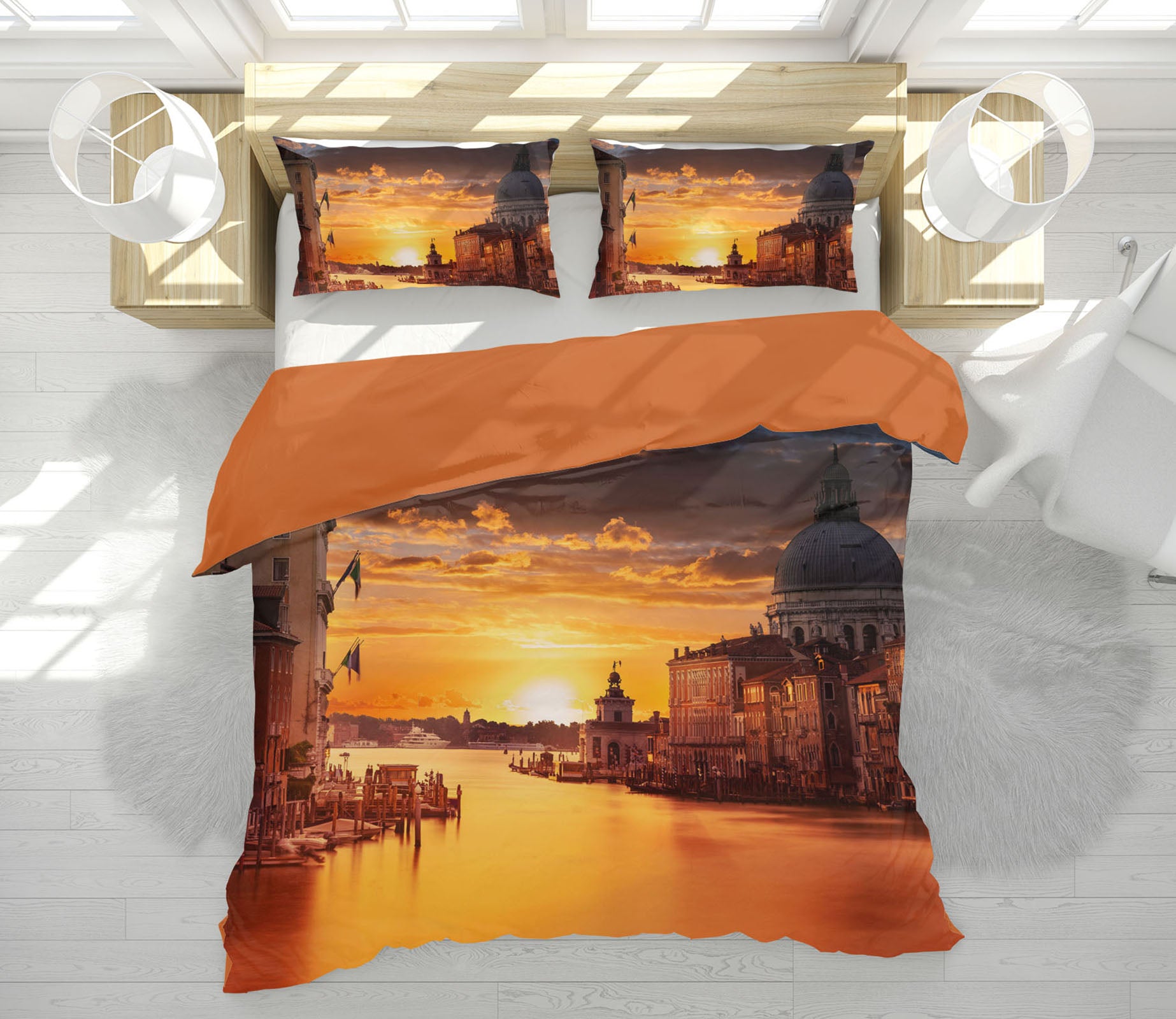 3D Sunset 2139 Marco Carmassi Bedding Bed Pillowcases Quilt