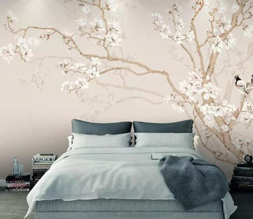 3D Branch Bird 211 Wall Murals Wallpaper AJ Wallpaper 2 