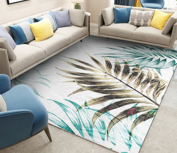 3D Colored Feather WG254 Non Slip Rug Mat Mat AJ Creativity Home 