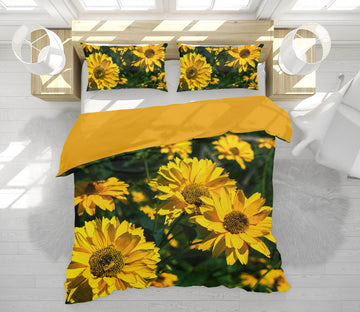 3D Sun Sunflower 1035 Jerry LoFaro bedding Bed Pillowcases Quilt