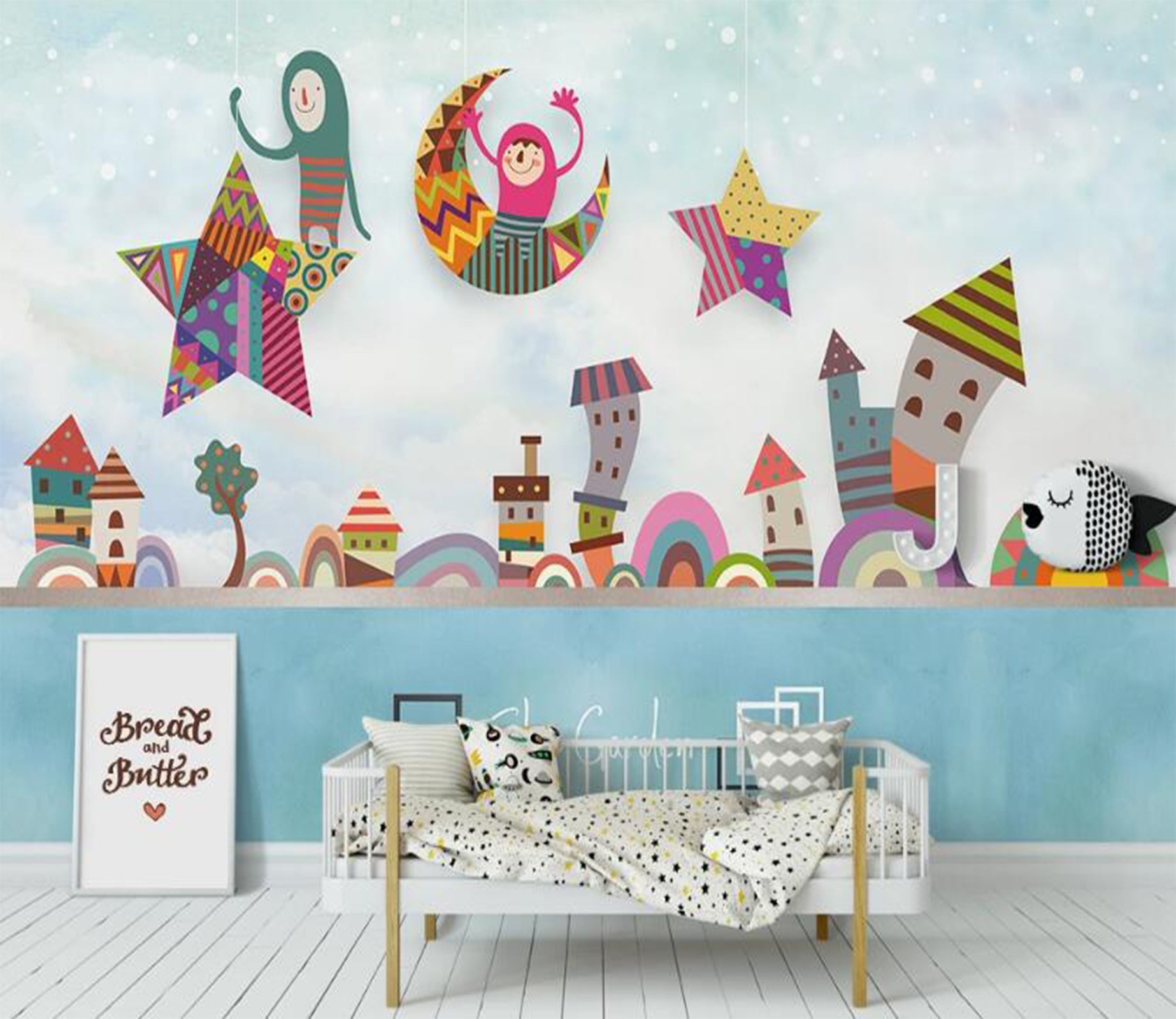 3D Irregular Fairy Tale 2427 Wall Murals