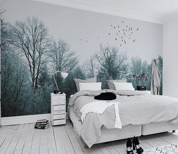 3D Forest Bird WG110 Wall Murals