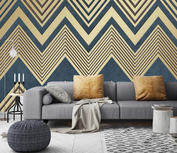 3D Triangle Arrangement 429 Wall Murals