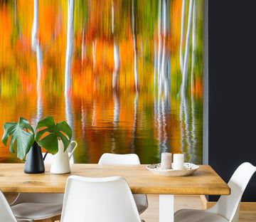 3D Reflection Trunk 1416 Marco Carmassi Wall Mural Wall Murals