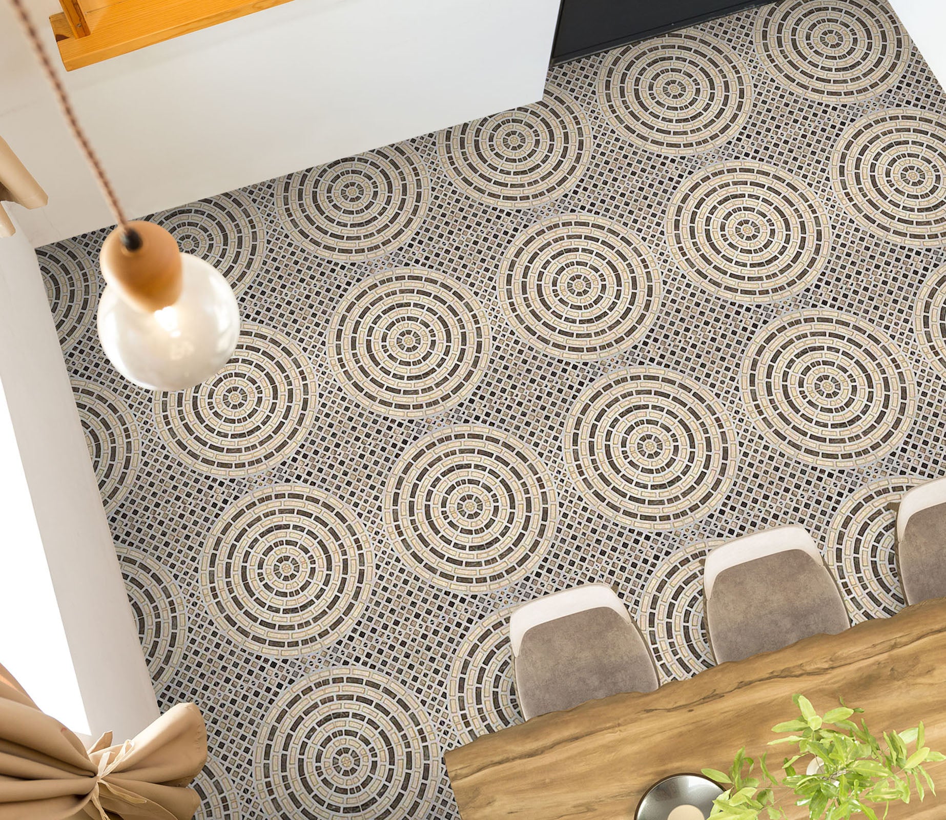 3D Layers Of Circles 850 Floor Mural  Wallpaper Murals Rug & Mat Print Epoxy waterproof bath floor