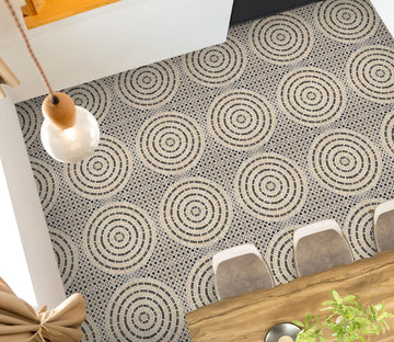 3D Layers Of Circles 850 Floor Mural  Wallpaper Murals Rug & Mat Print Epoxy waterproof bath floor