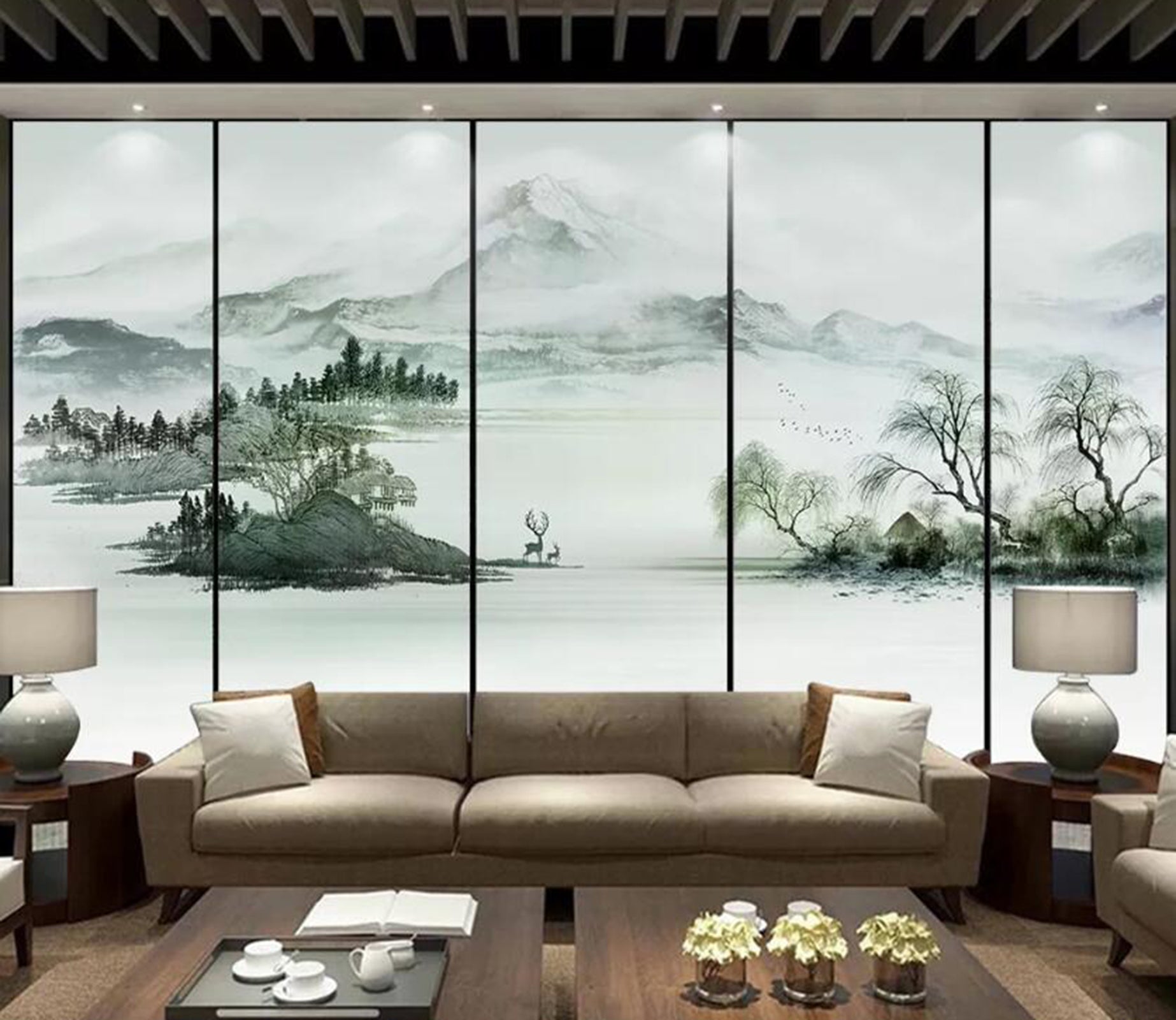 3D Peaks And Undulations WC19 Wall Murals Wallpaper AJ Wallpaper 2 