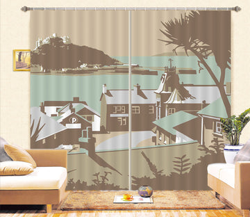 3D Marazion 119 Steve Read Curtain Curtains Drapes