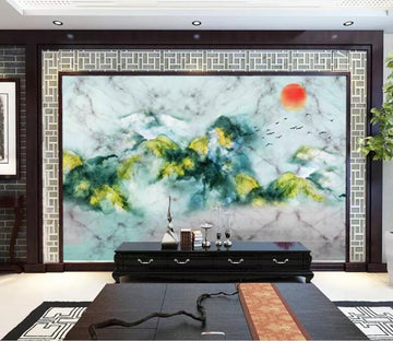 3D Misty Valley WC62 Wall Murals Wallpaper AJ Wallpaper 2 