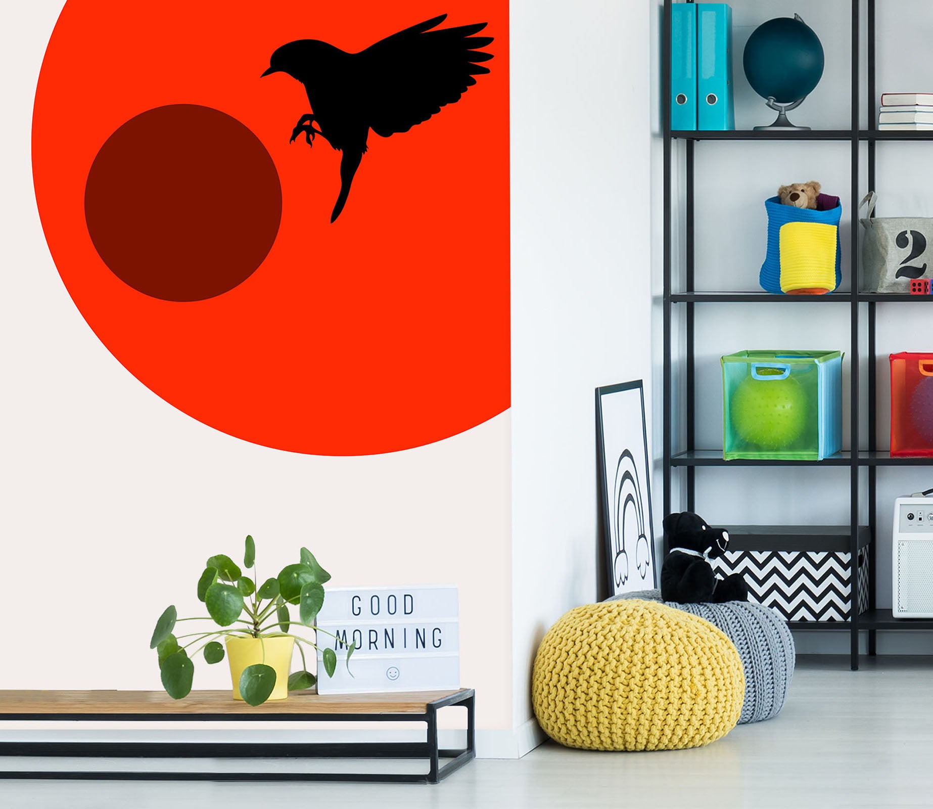 3D Eagle Predator 1517 Boris Draschoff Wall Mural Wall Murals