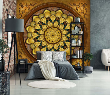 3D Round Pattern 1754 Wall Murals