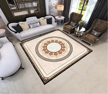 3D Round Marble Pattern WG984 Floor Mural Wallpaper AJ Wallpaper 2 