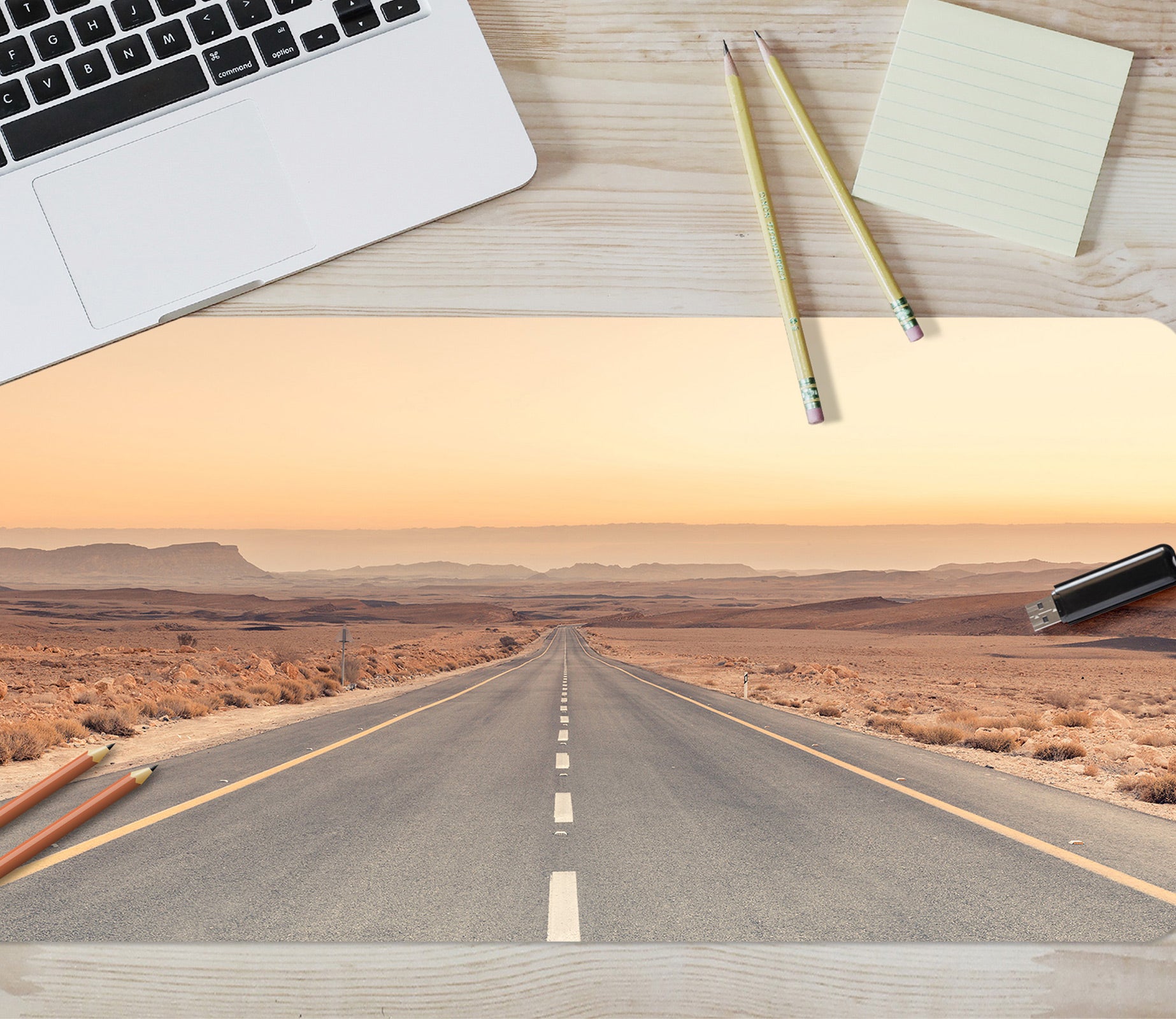 3D Highway 12424 Assaf Frank Desk Mat