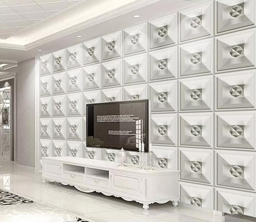 3D Brick Flower WC2100 Wall Murals