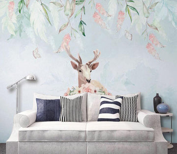 3D Ignorant Deer 886 Wall Murals
